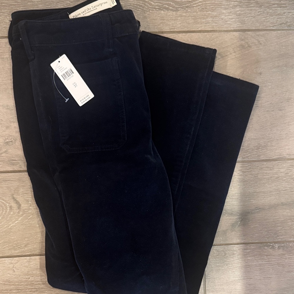 Pilcro Midnight Blue High-Rise Skinny Pants